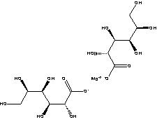 Hidrato do D-gluconato do magnésio C12H22MgO14 de CAS 3632-91-5